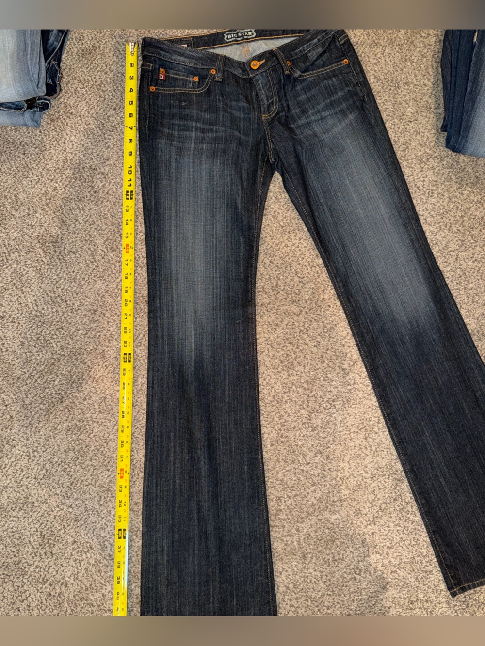 Big Star Sweet Women's Dark Indigo Low Boot Jeans
